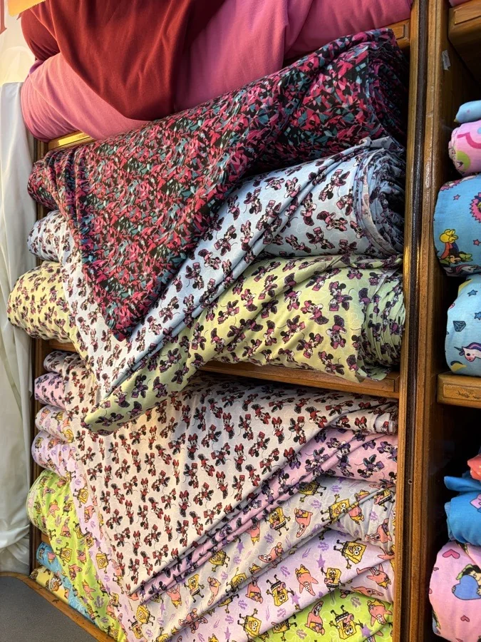 Franela estampada